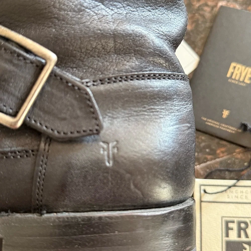 Frye Natalie Short Engineer Boot - Picture 9 of 12